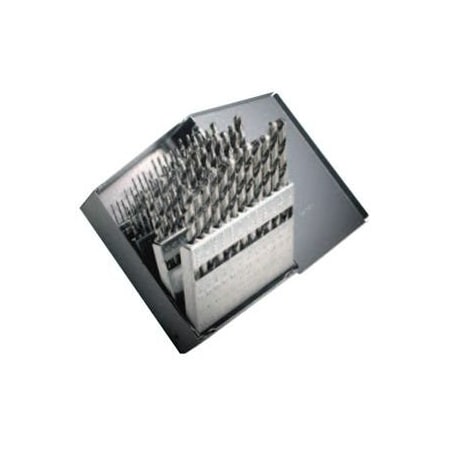 Champion Cutting Tool 60 Piece Cobalt HSS Jobber Drills Set, No 1 - No 60, Champion CHA 160CO